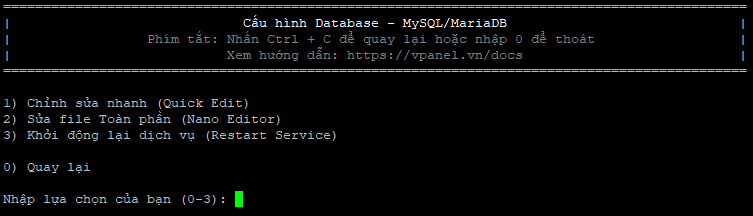 config-vi
