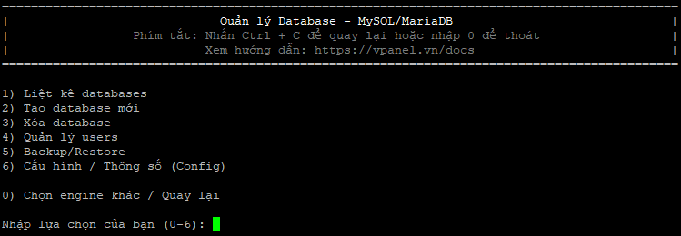 menu-mysql-vi