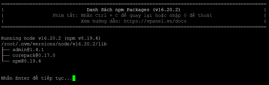 liet-ke-npm-packages-vi